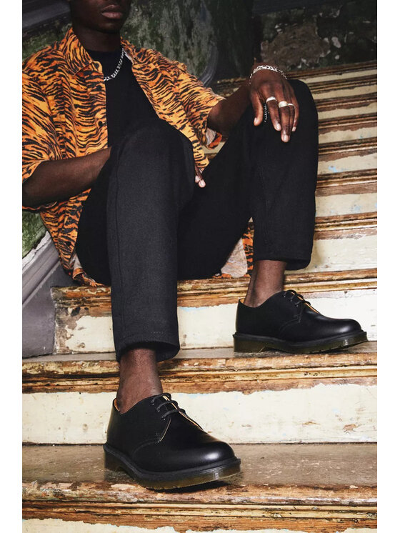 Dr. Martens Dr. Martens Scarpe 1461 PW BLACK SMOOTH Nero