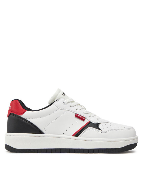 Sneakers Levi's® VUNI0091S-0239 White Black Red