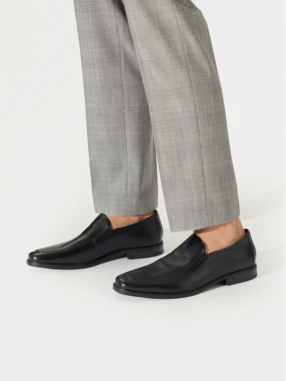 Clarks Clarks Slipper Howard Edge 261622467 Schwarz