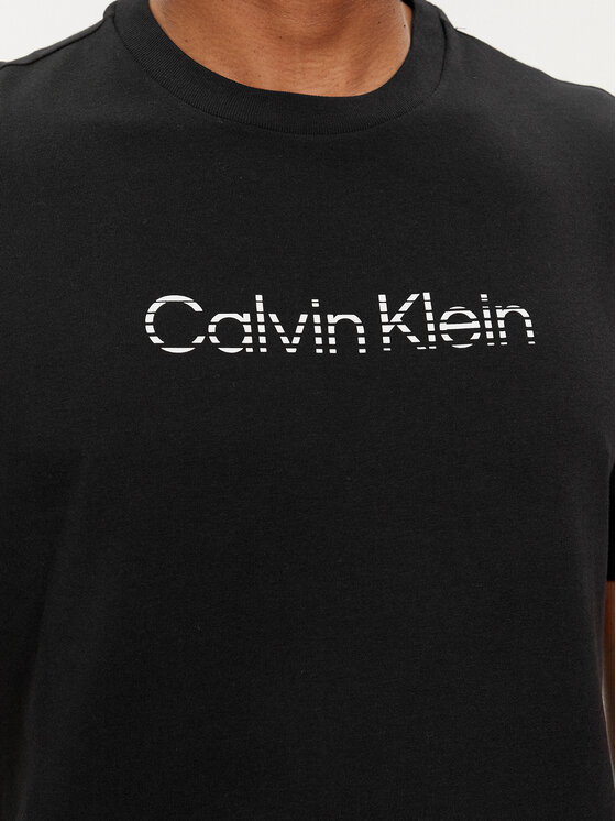 Calvin Klein Calvin Klein T-Shirt Degrade Logo K10K112501 Černá Regular Fit