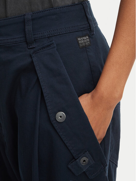 G-STAR G-STAR Pantaloni di tessuto Jett 3D D29942-5126 Blu scuro Regular Fit