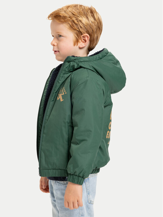 Quiksilver Quiksilver Zimné bundy Reversible All Seas EQKJK03129 Zelená Regular Fit