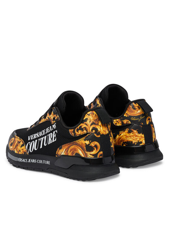 Versace Jeans Couture Versace Jeans Couture Sneakersy 80YA3SA5 Czarny
