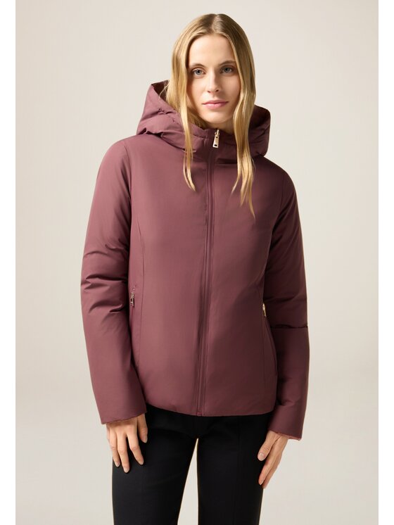 Oltre Oltre Giubbotto piumino F616R001432N0Z6 Bordeaux Baggy Fit