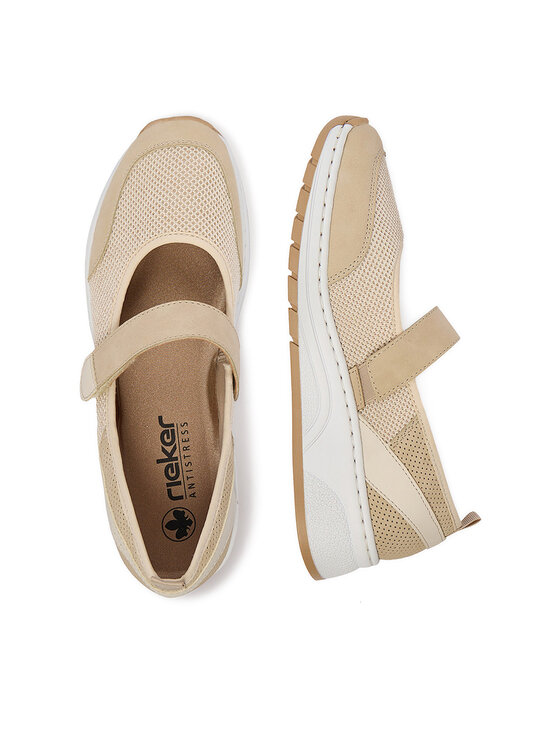 Rieker Rieker Sneakers N6554-60 Beige
