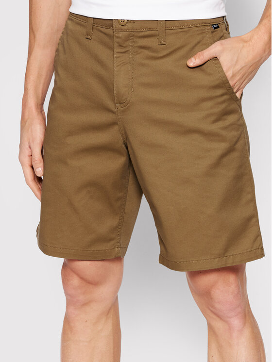 Vans Vans Kratke hlače Authentic VN0A5FJX Smeđa Relaxed Fit