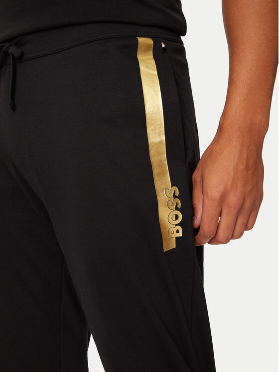 BOSS Boss Sportinės kelnės Authentic 50527454 Juoda Regular Fit