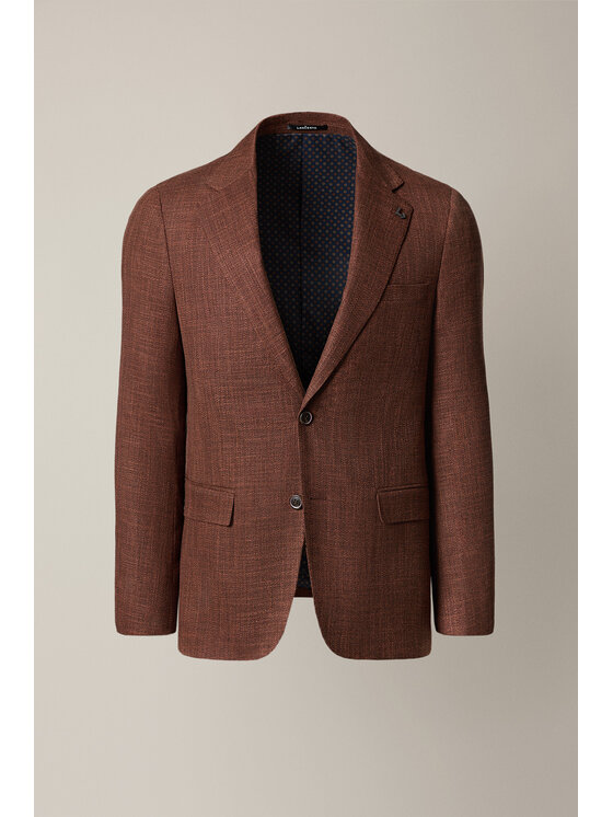 Lancerto Lancerto Marynarka Volterra MA131126000017 Brązowy Slim Fit