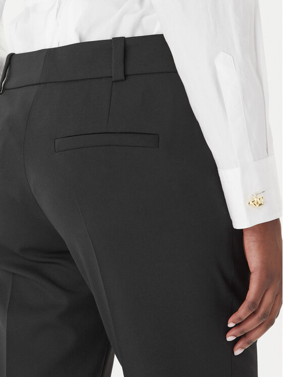 HUGO HUGO Чино панталони Hetana 50516132 Черен Slim Fit