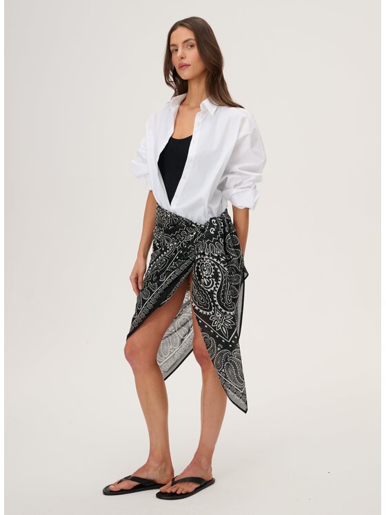 LEBRAND LEBRAND Pareo Riviera Czarny