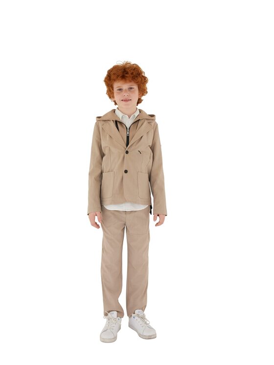 Guess Guess Giacca a vento GIACCA CAPPUCCIO Beige Regular Fit