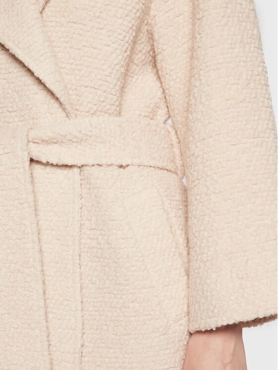 Notes Du Nord Notes Du Nord Wollmantel Enya 12981 Beige Regular Fit