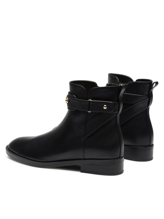 MICHAEL Michael Kors MICHAEL Michael Kors Botki Darcy Flat Bottie 40F3DCFE5L Czarny