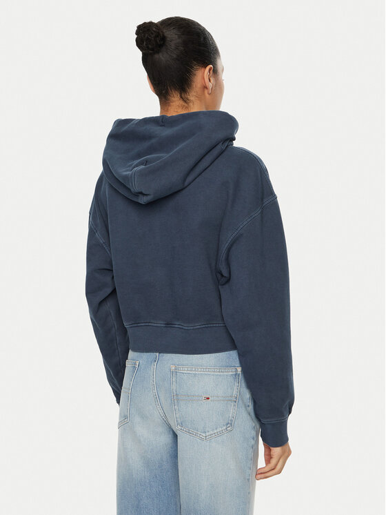 Tommy Jeans Tommy Jeans Pulóver DW0DW19413 Sötétkék Boxy Fit