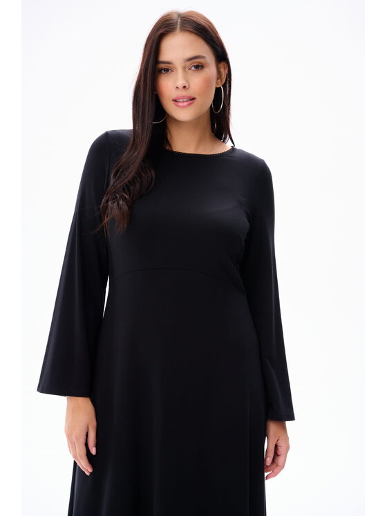 blue shadow blue shadow Sukienka codzienna Nana Czarny Regular Fit
