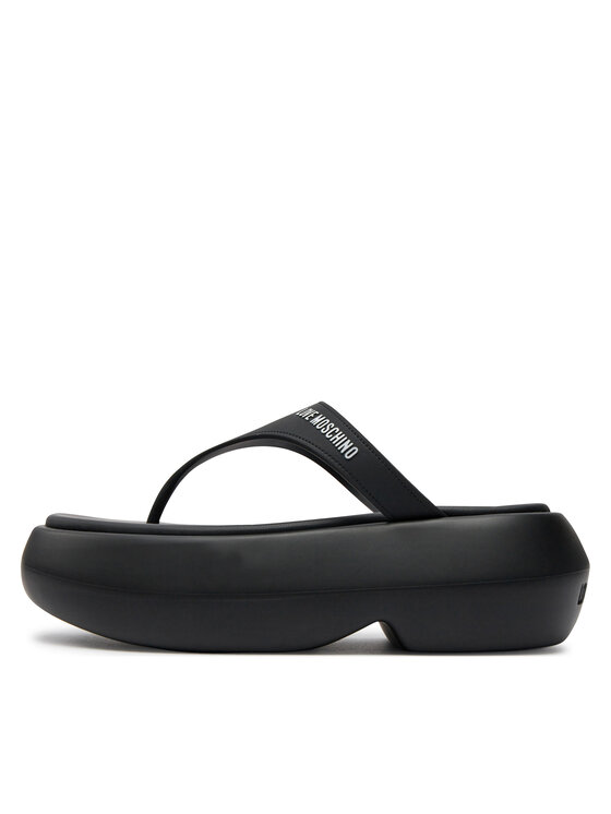 LOVE MOSCHINO LOVE MOSCHINO Zehentrenner JA28097I0II39000 Schwarz