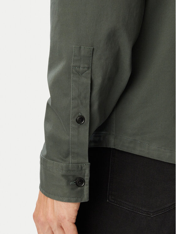 BOSS BOSS Srajca Locky_4_M 50571253 Temno zelena Regular Fit
