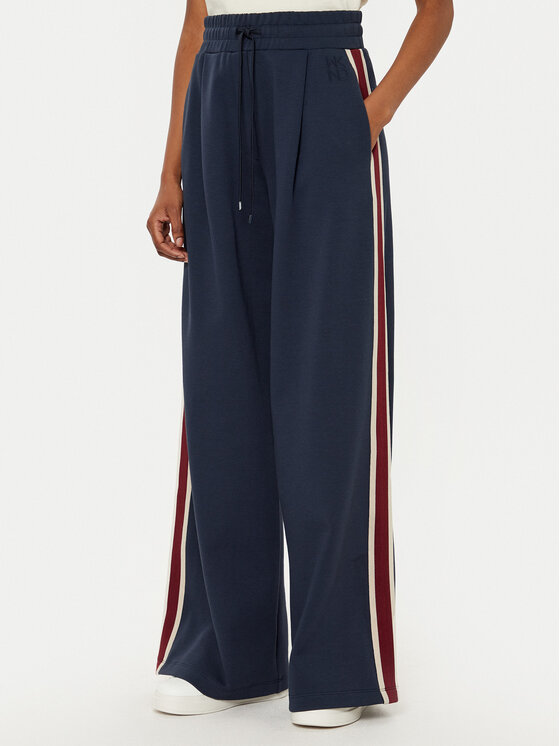 Weekend Max Mara Weekend Max Mara Pantaloni palazzo Marsala 2515781011 Blu scuro Wide Leg