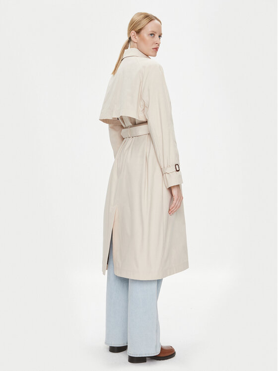 Tommy Hilfiger Tommy Hilfiger Trench WW0WW38947 Bež Regular Fit