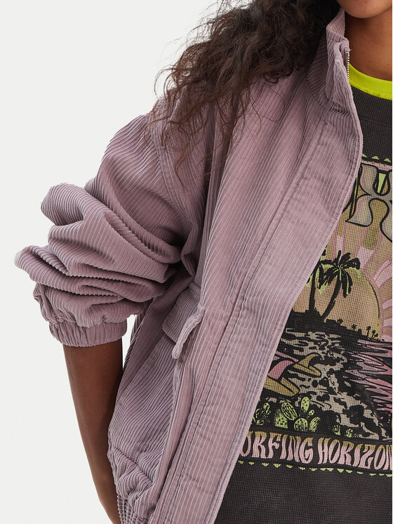 Roxy Roxy Pārejas jaka Slow Song II ERJJK03646 Violets Relaxed Fit