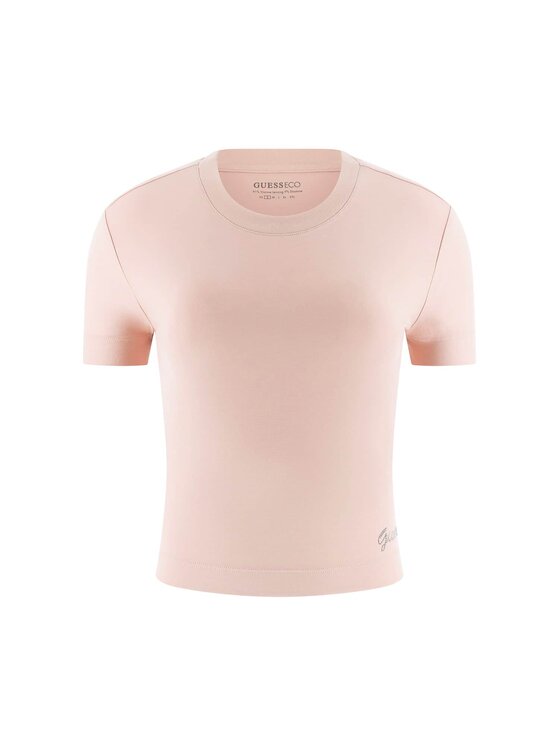 Guess Guess T-Shirt 176421 Różowy Classic Fit