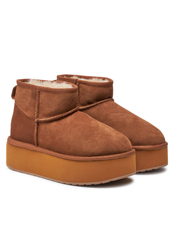 EMU Australia EMU Australia Śniegowce Stinger Micro Flatform W13082 Beżowy