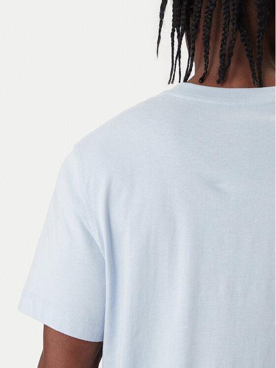 Jack & Jones Jack & Jones Tricou Norrebro Emb 12282892 Albastru celest Regular Fit