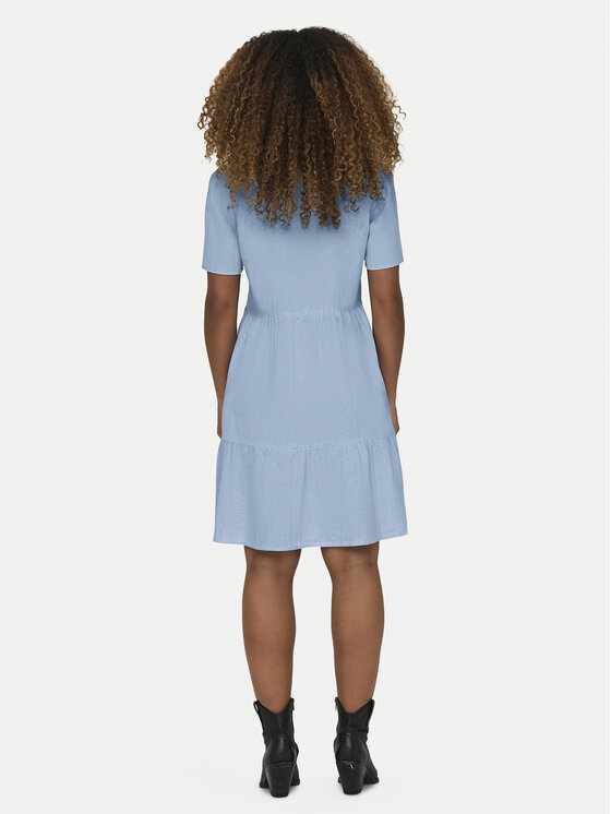 ONLY ONLY Ljetna haljina Tiri-Caro 15310970 Svijetloplava Regular Fit