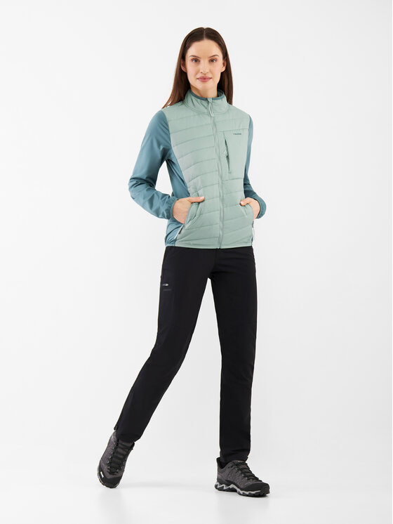 Viking Viking Kurtka softshell Zemu Lady Zielony Regular Fit