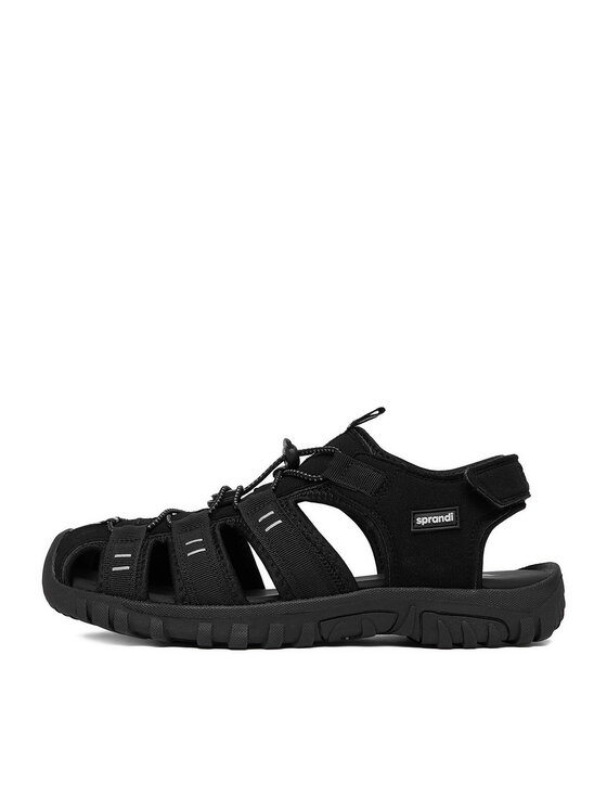 Sprandi Sprandi Sandalen CEOWB-LEA-LH-091M Schwarz