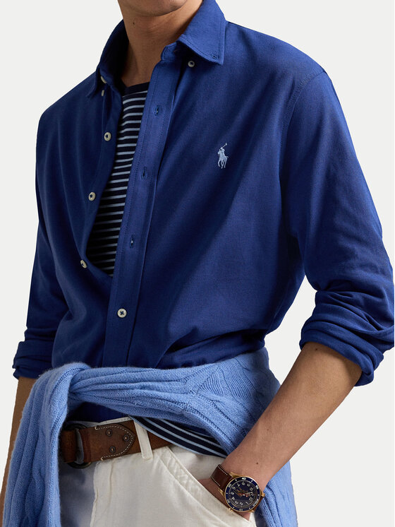 Polo Ralph Lauren Polo Ralph Lauren Cămașă 710654408140 Bleumarin Regular Fit
