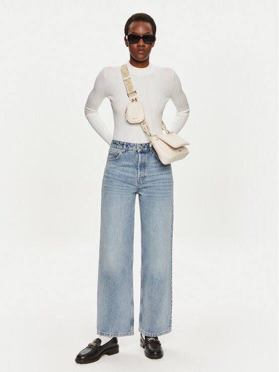 HUGO Hugo Jeans hlače 937_8 50519527 Modra Straight Fit