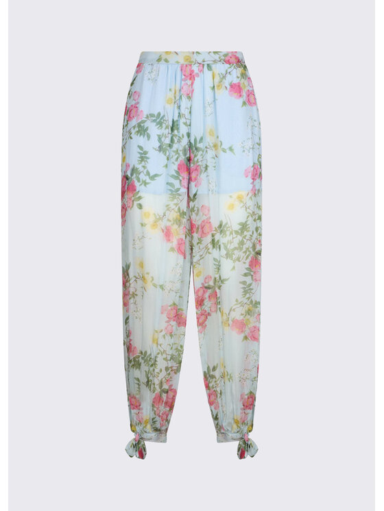 Liu Jo Liu Jo Pantaloni di tessuto WA6342T3473P9422 Blu Regular Fit