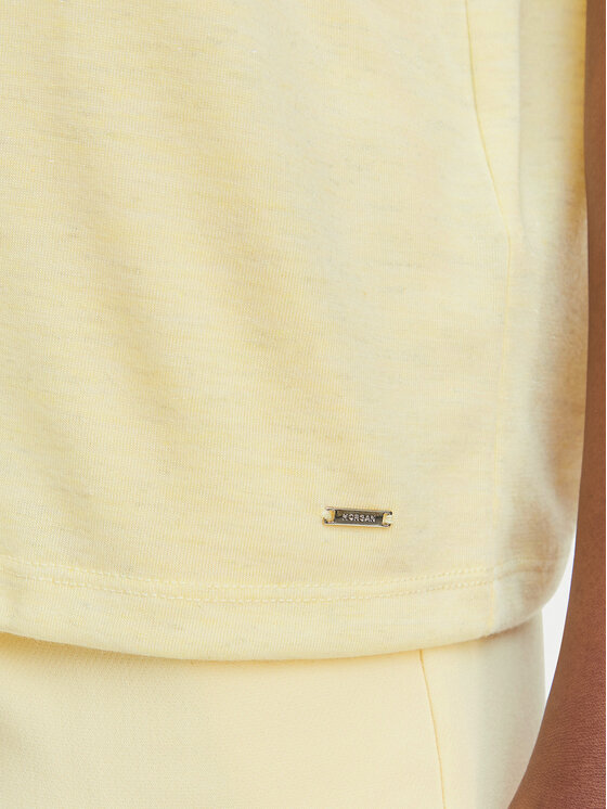 Morgan Morgan Blusa 261-DIANA Giallo Regular Fit