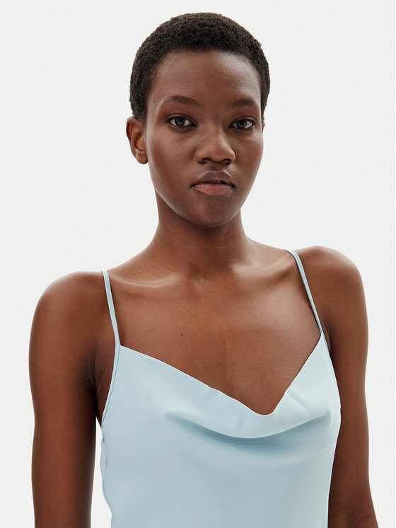 Calvin Klein Calvin Klein Vasarinė suknelė LV044B053G Žydra Slim Fit
