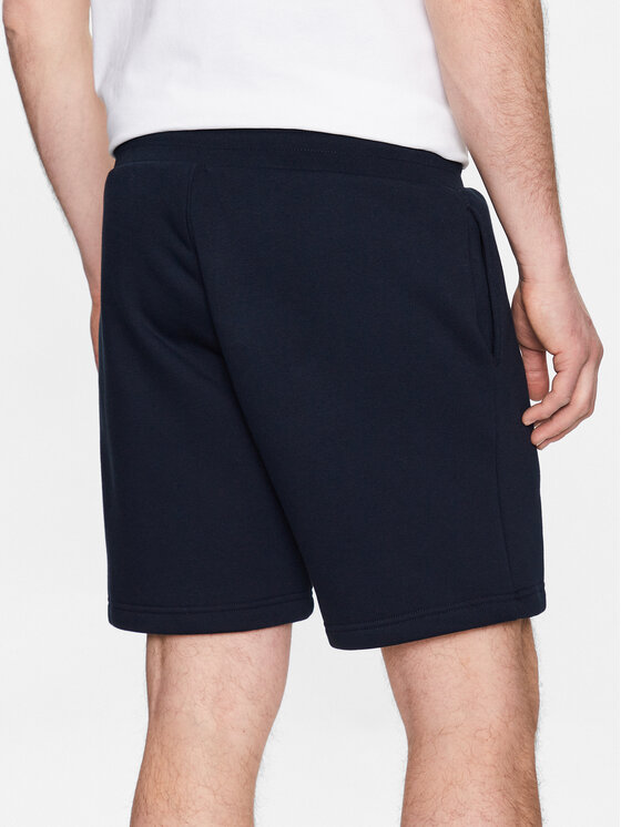Tommy Hilfiger Tommy Hilfiger Szorty sportowe Curve Logo MW0MW30014 Granatowy Regular Fit