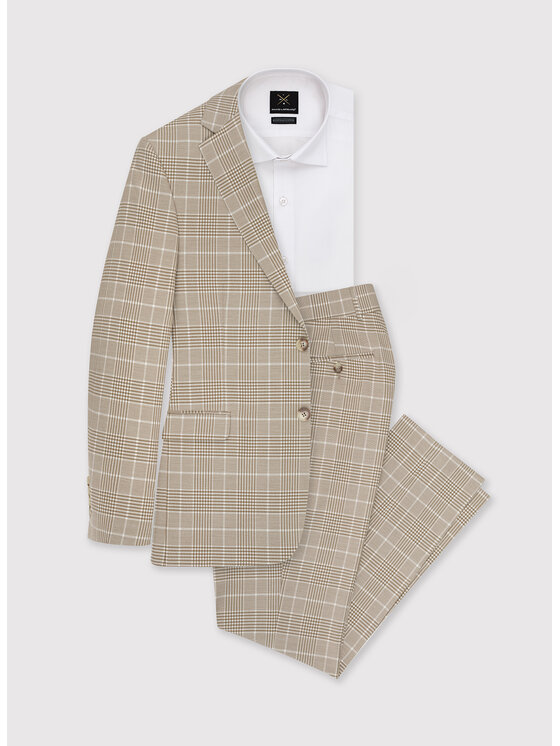 Pako Lorente Pako Lorente Marynarka P23SF-3G-027 Beżowy Slim Fit