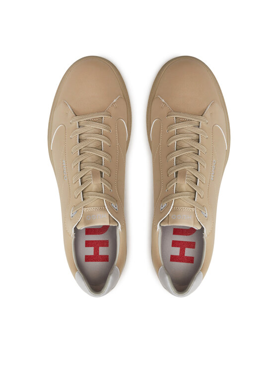 HUGO Hugo Sneakersy Riven Tenn 50524249 Beżowy