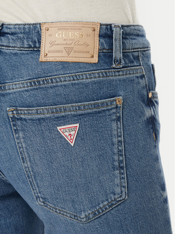 Guess Guess Jeansy W6BAJ7 D2094 Niebieski Bootcut Fit