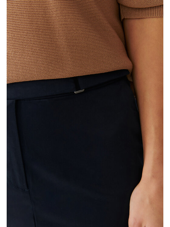 TATUUM TATUUM Spódnica midi JANA Granatowy Close Fit