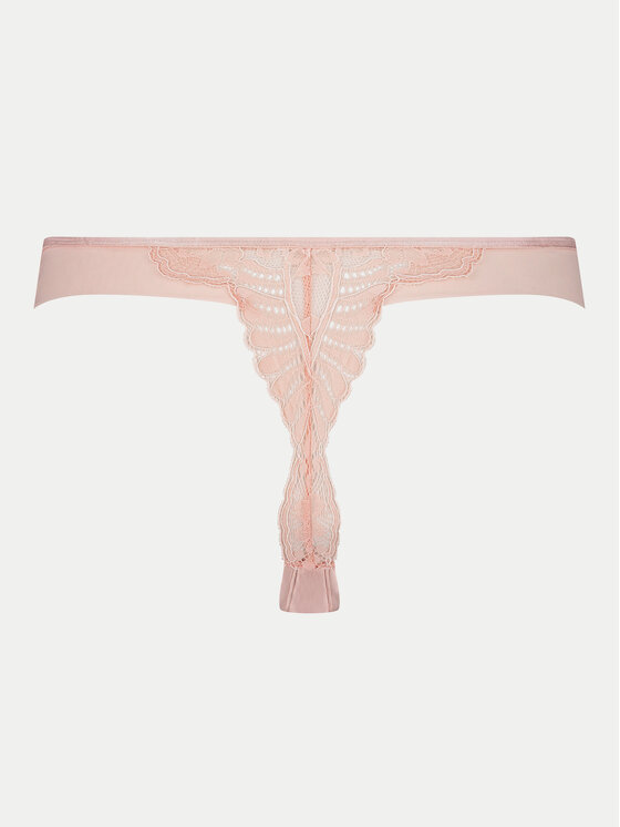 Hunkemöller Hunkemöller Kalhotky string Kea 204784 Růžová