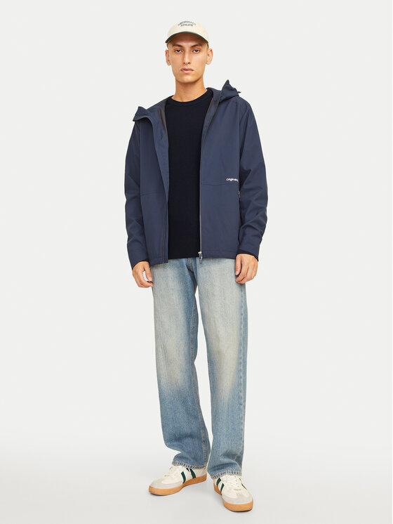 Jack & Jones Jack & Jones Sweter Perfect 12257771 Granatowy Regular Fit