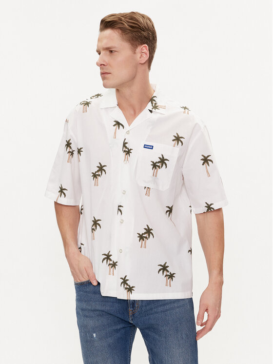 HUGO Hugo Krekls Eligino 50513867 Daudzkrāsains Oversize