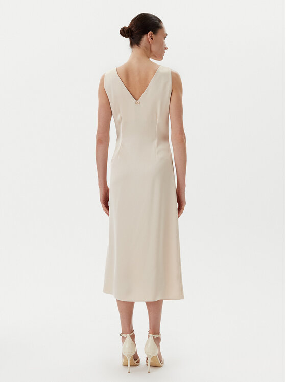 Rinascimento Rinascimento Coctailkleid CFC0122928003 Beige Regular Fit