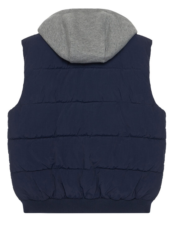 United Colors Of Benetton United Colors Of Benetton Kamizelka 2IGGCJ012 Granatowy Regular Fit
