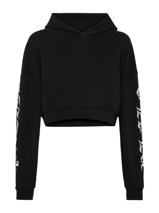 PHILIPP PLEIN PHILIPP PLEIN Bluza 14847 Czarny Regular Fit