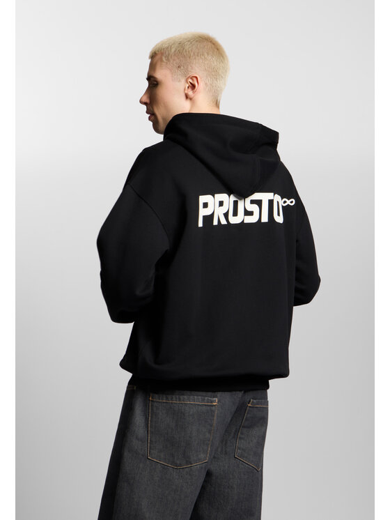 PROSTO. PROSTO. Bluza Infinity KL261MSWE2031 Infinity Czarny Regular Fit