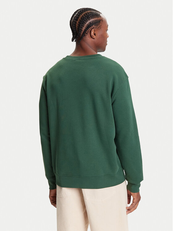 Quiksilver Quiksilver Bluză Salt Water Crew EQYFT05158 Verde Regular Fit