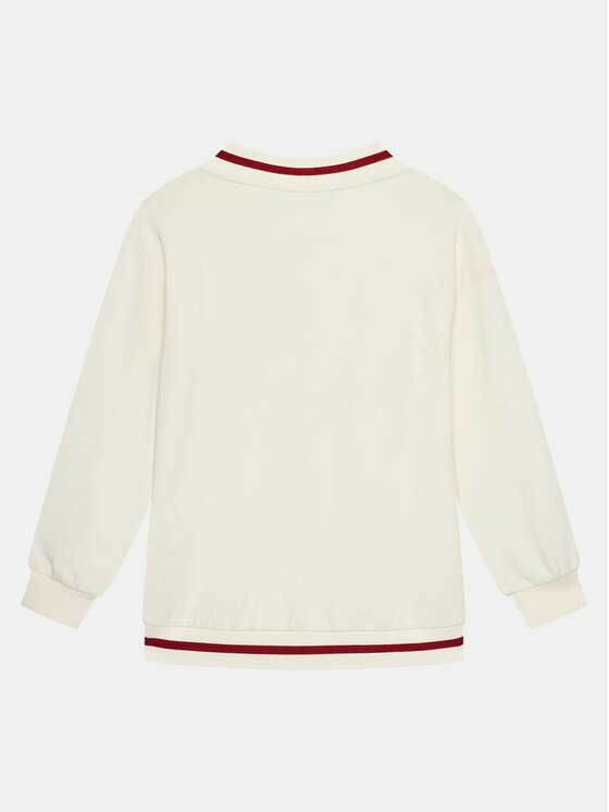 United Colors Of Benetton United Colors Of Benetton Majica dugih rukava 32N4C400A Écru Regular Fit