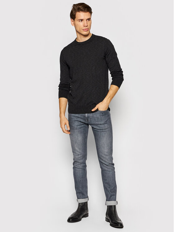Maglione Kamnioda 50454925 Nero Slim Fit